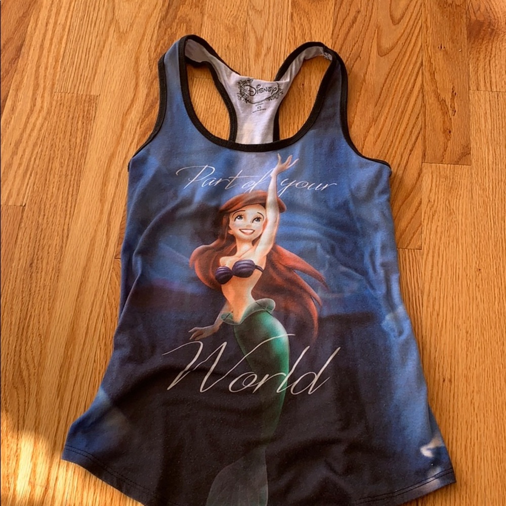 Little mermaid tank top